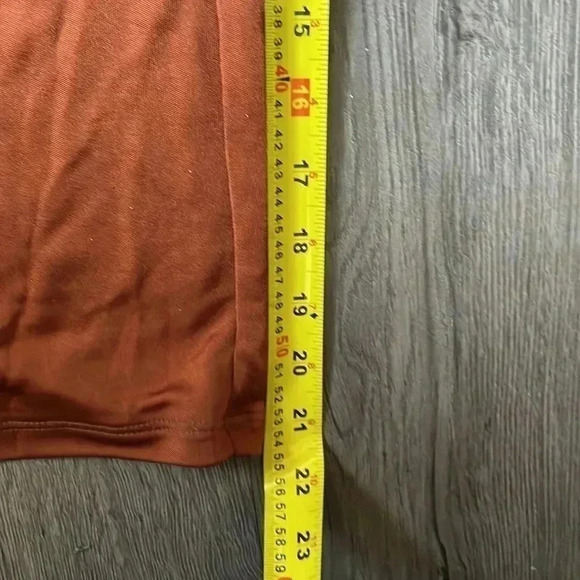 ❤️Host Picks❤️Anthropologie Maeve Enchantment  Copper Rust Jumpsuit XL NWT $170 - Picture 9 of 11